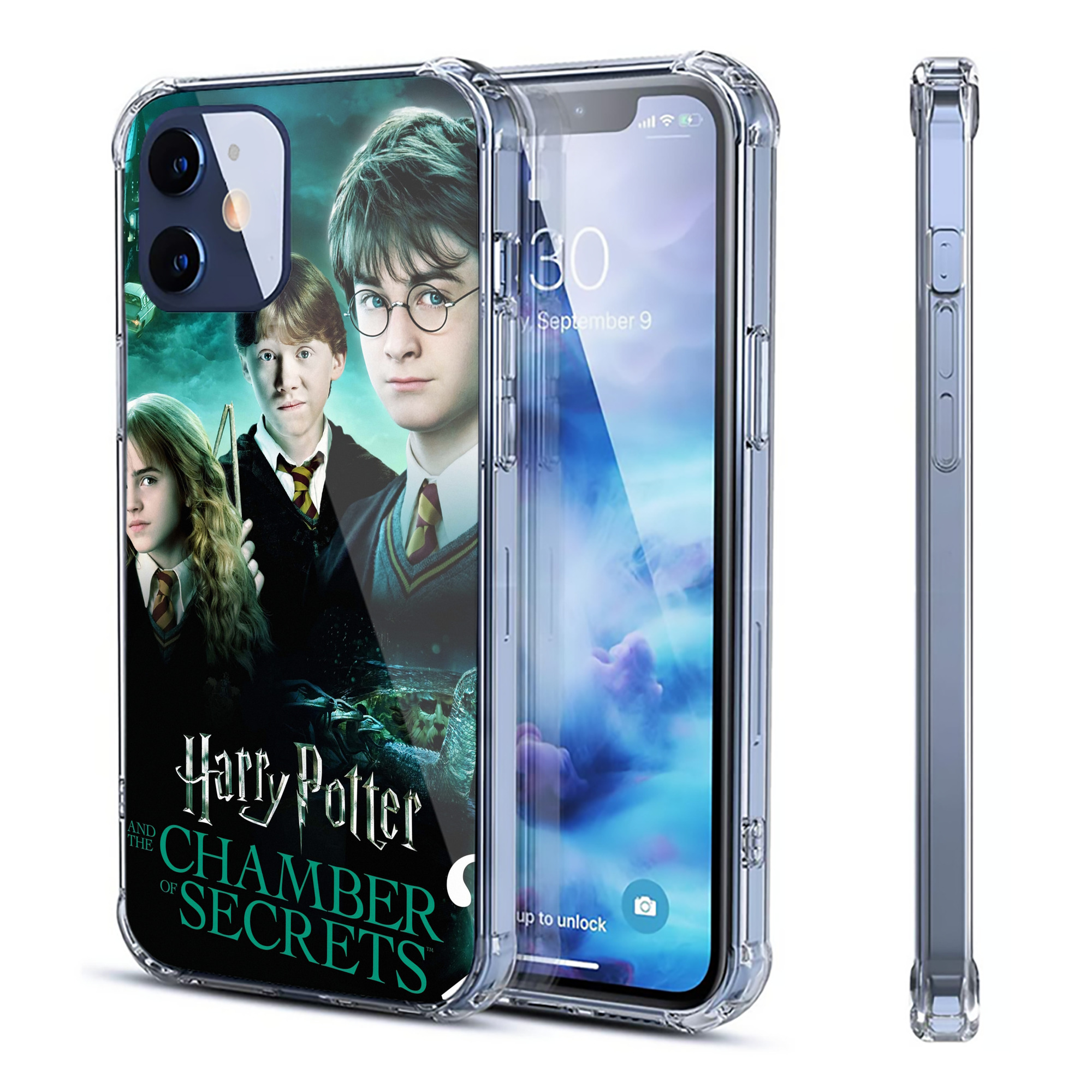 （画像用） Harry Potter ハリー・ポッターシリーズ 【iPhone 12シリーズ対応】透明スマホケース（クリアソフトケース）